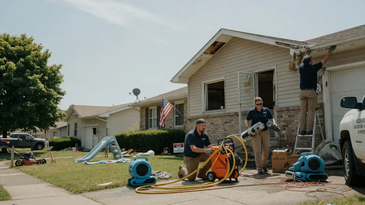Water Damage Restoration in Sunset, TX near me